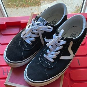 Vans Classic Black and White Low-Tops